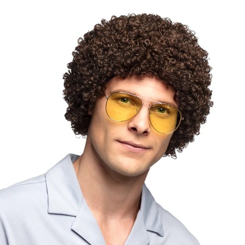 Perruque Ricardo brune