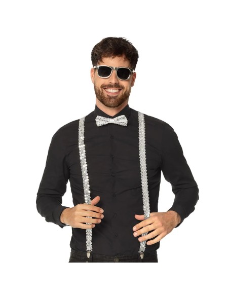 Set d'accessoires argent