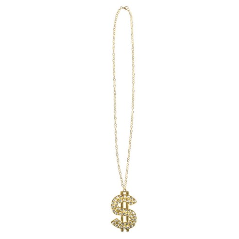 Collier dollar diamants