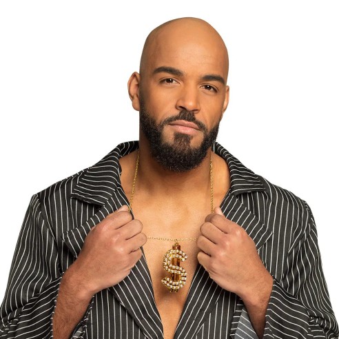 Collier dollar diamants