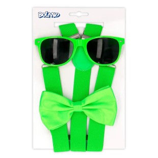 Set accessoires néon vert 2