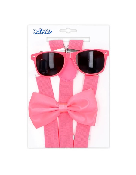 Set accessoires néon rose