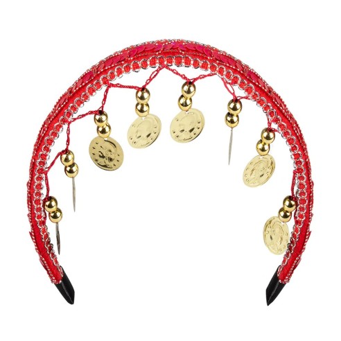 Set danseuse orientale rouge