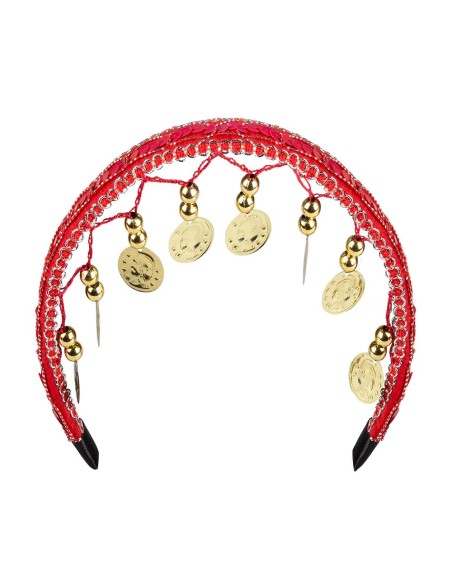 Set danseuse orientale rouge