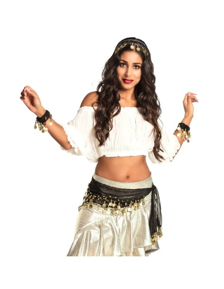 Set danseuse orientale noir