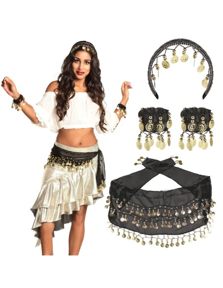 Set danseuse orientale noir