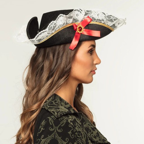 Tricorne pirate Stacey