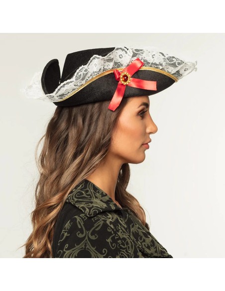 Tricorne pirate Stacey