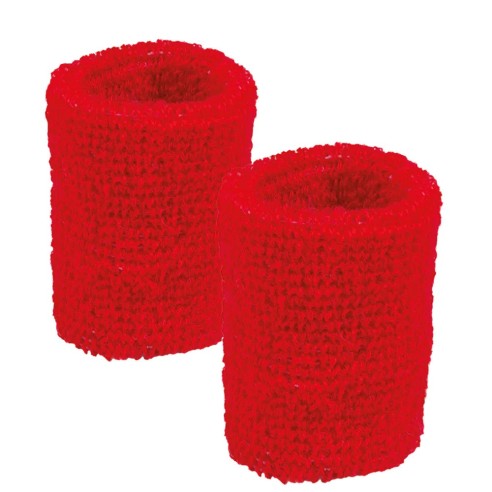 Set 3 bandeaux éponge -  rouge