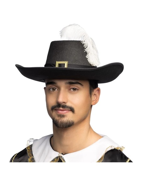 Accessoires déguisement - Mousquetaire feutre noir