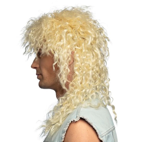 Perruque rocker blond