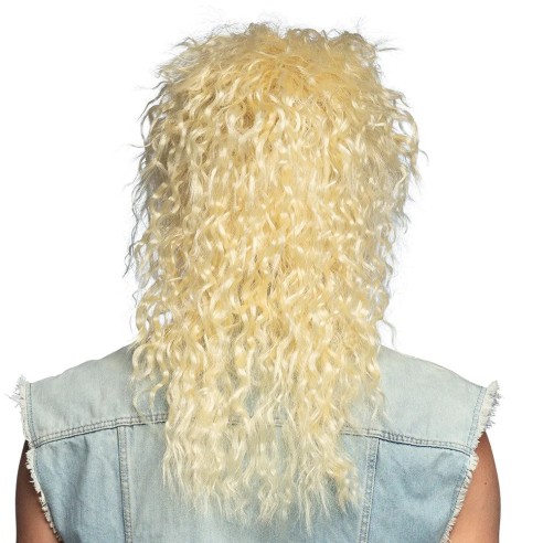 Perruque rocker blond