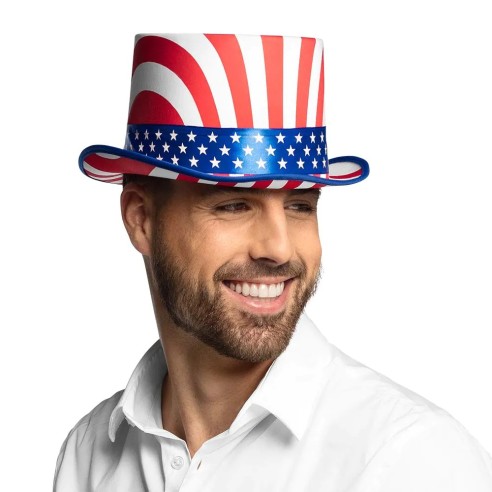 Chapeau Haut de forme USA