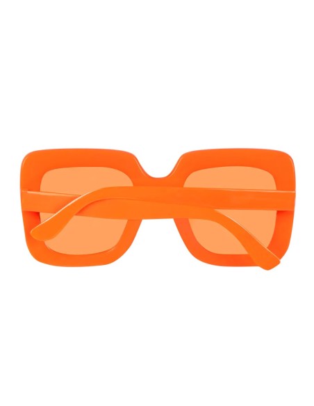 Lunettes bling bling orange