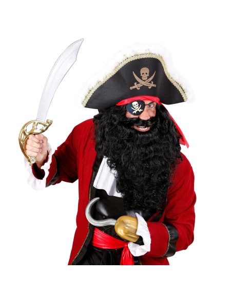 Cache oeil pirate tête de mort