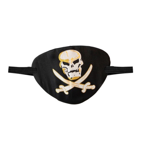 Cache oeil pirate tête de mort