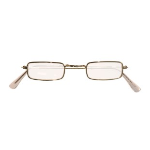Lunettes rectangulaires du Père Noël pour costume de fin d'année 2