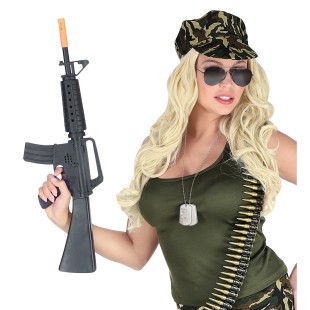 Collier plaque militaire dog tag accessoire pour l'armée