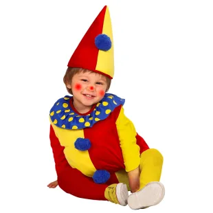 Déguisement clown pour bébé et enfant de 1 à 3 ans chez Festimania