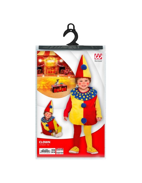 Déguisement clown pour bébé et enfant de 1 à 3 ans chez Festimania
