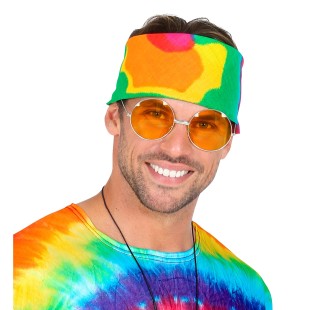 Bandana hippie flower power accessoires de déguisement thème hippie 2