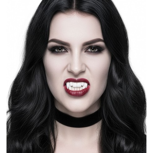 Dentier de vampire premier prix pour déguisement de Dracula