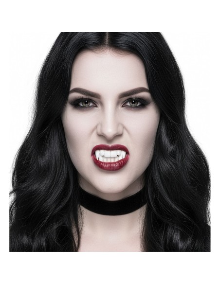 Dentier de vampire premier prix pour déguisement de Dracula