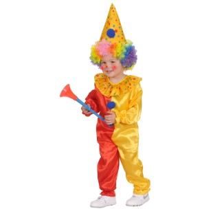 Déguisement baby clown pour enfant de 1 à 3 ans chez Festimania