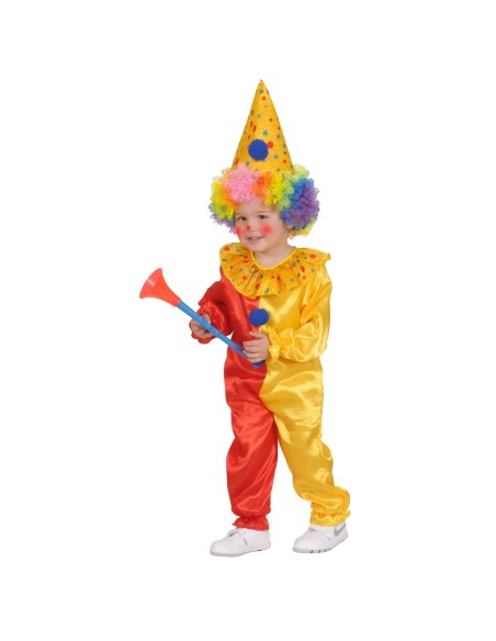 Déguisement baby clown pour enfant de 1 à 3 ans chez Festimania