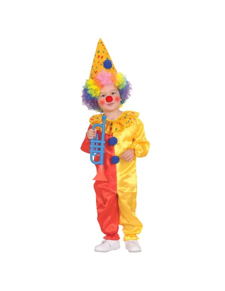 Déguisement baby clown pour enfant de 1 à 3 ans chez Festimania