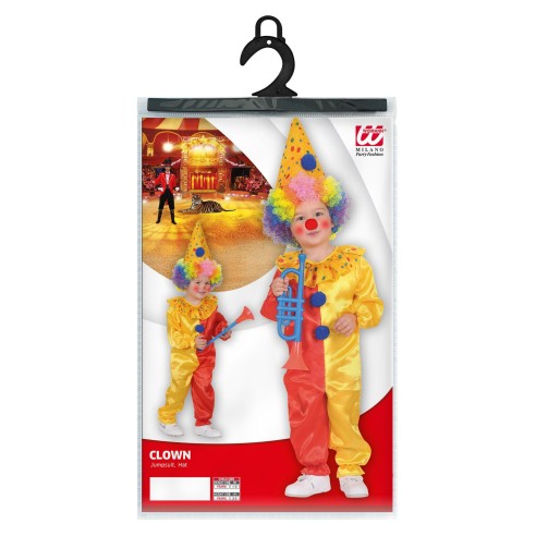 Déguisement baby clown pour enfant de 1 à 3 ans chez Festimania