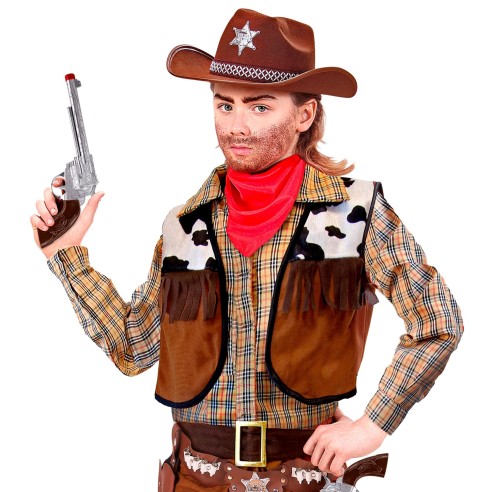 Pistolet de cow‑boy accessoire pour costume western & far-west