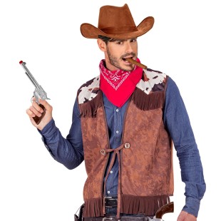 Pistolet de cow‑boy accessoire pour costume western & far-west