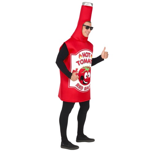 Déguisement bouteille de ketchup costume humoristique à Lille