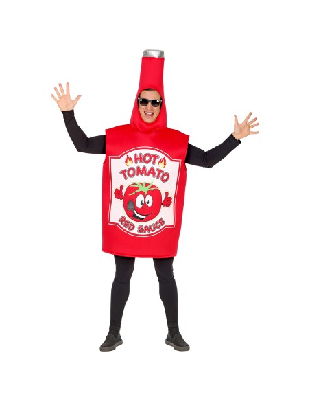 Déguisement bouteille de ketchup costume humoristique à Lille