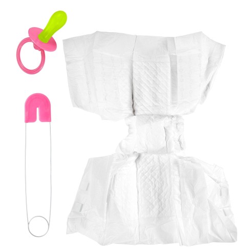 Set d'accessoires pour grand bébé adulte en vente chez Festimania
