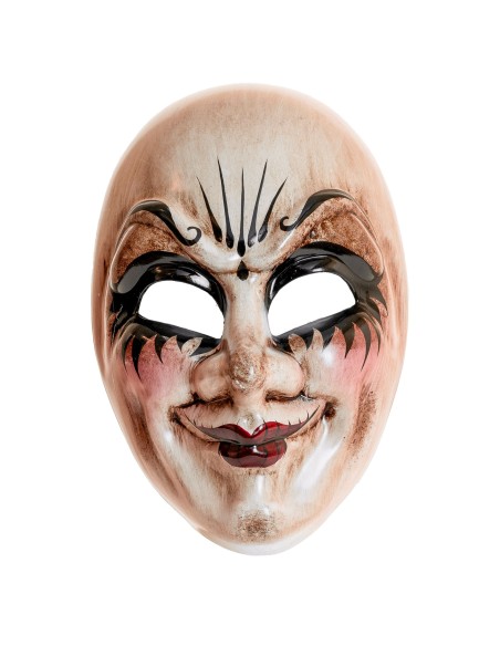 Masque de théâtre Comedia Dell'Arte d'homme inquiétant à Lille