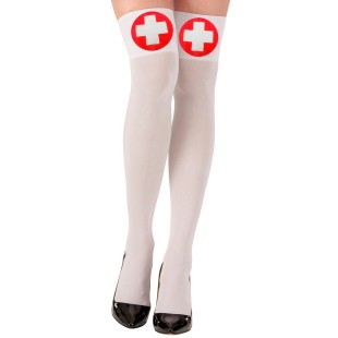 Bas blancs infirmière 2