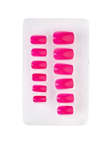 12 faux ongles fluorescent UV pour compléter un maquillage de fête