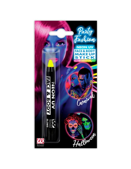 Crayon maquillage couleur fluo néon pour briller au carnaval