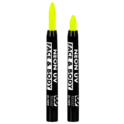Crayon maquillage couleur fluo néon pour briller au carnaval