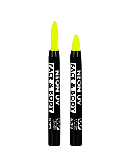 Crayon maquillage couleur fluo néon pour briller au carnaval