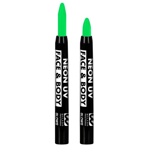 Crayon maquillage couleur fluo néon pour briller au carnaval