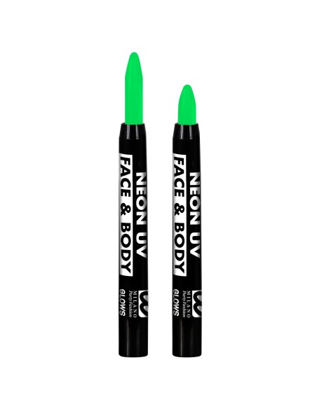 Crayon maquillage couleur fluo néon pour briller au carnaval