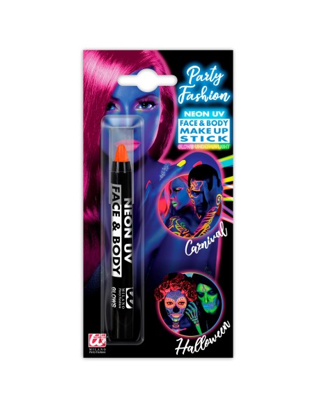 Crayon maquillage couleur fluo néon pour briller au carnaval