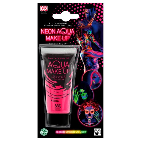 Crème maquillage fluorescent UV qui réagit à la lumière noire