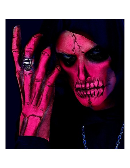 Crème maquillage fluorescent UV qui réagit à la lumière noire