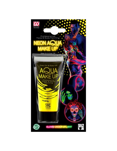 Crème maquillage fluorescent UV qui réagit à la lumière noire