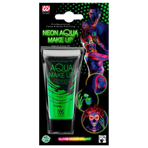 Crème maquillage fluorescent UV qui réagit à la lumière noire