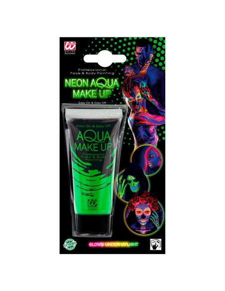 Crème maquillage fluorescent UV qui réagit à la lumière noire